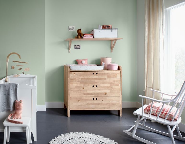 sage green nursery decor