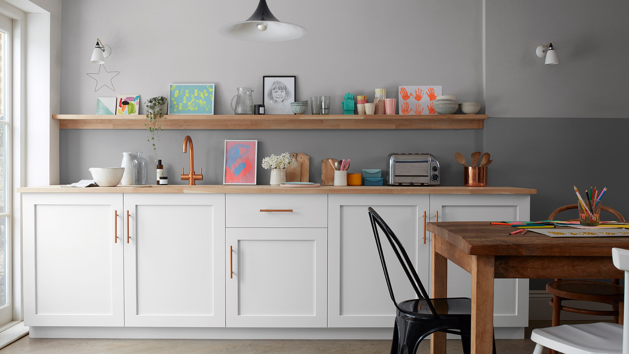 Two Ways To Give A Busy Family Kitchen A Stylish New Look Dulux