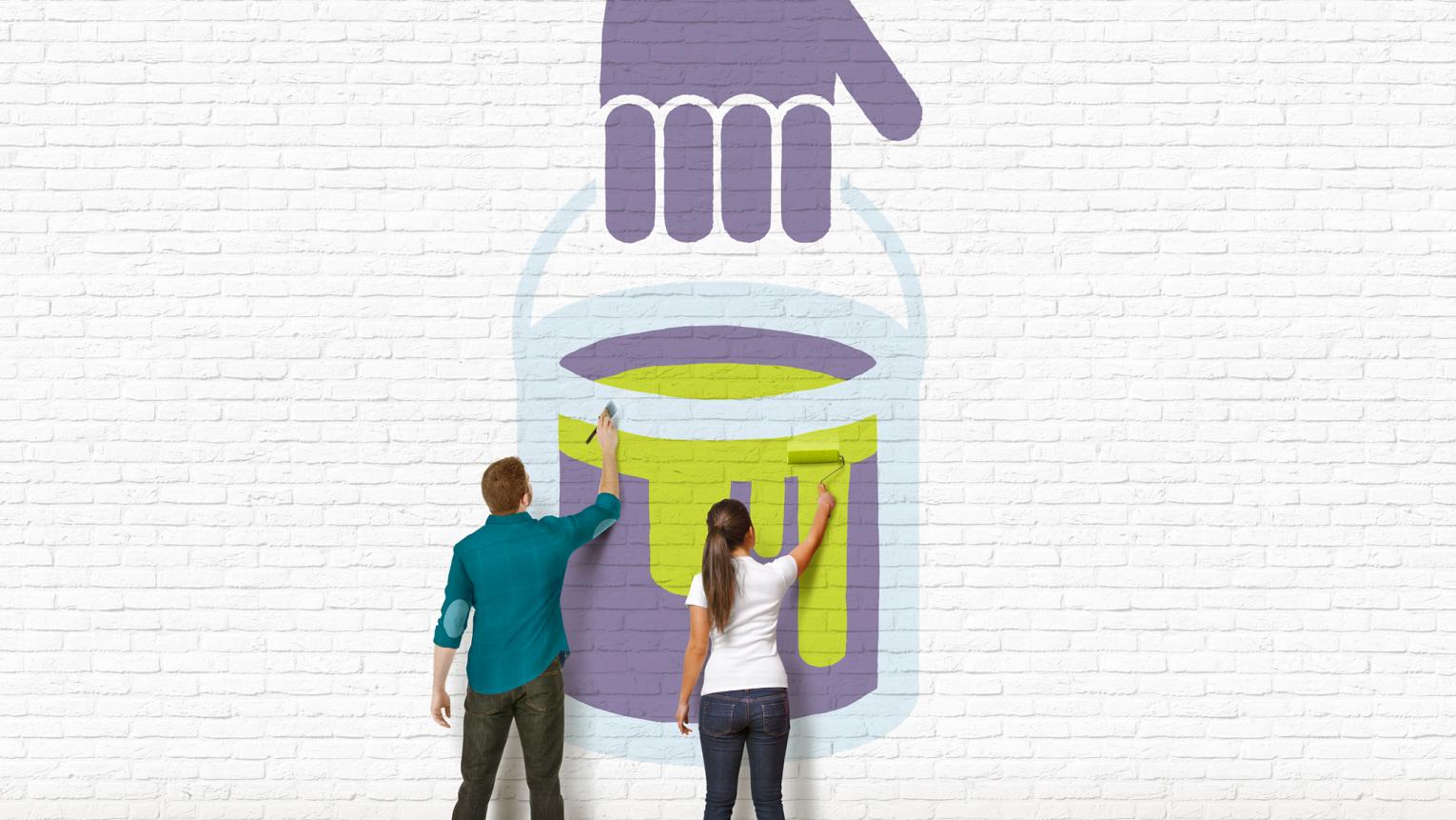 How to make the most of leftover paint Dulux